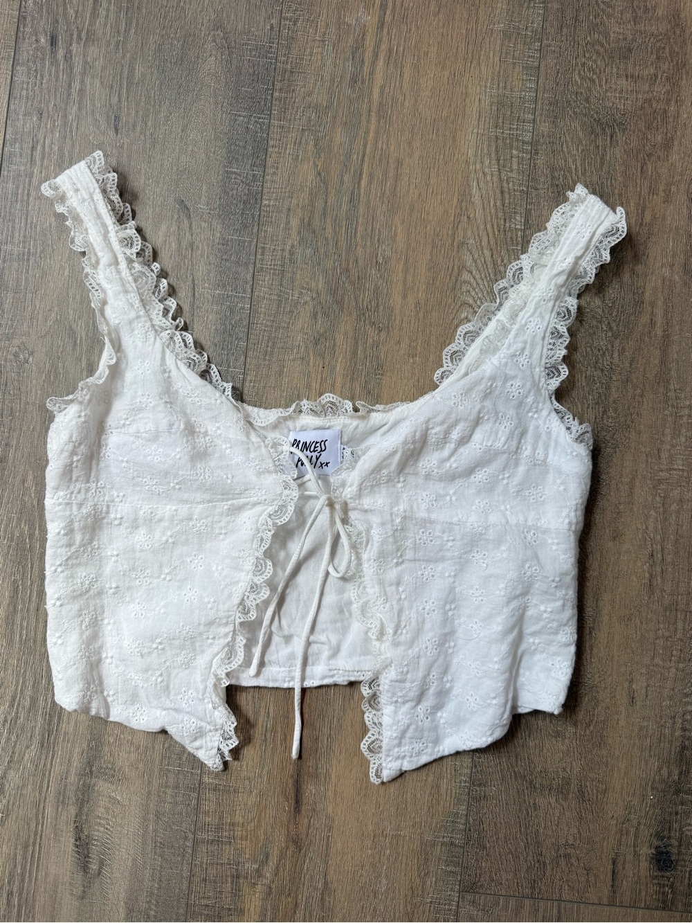 Princess Polly White Merrel top